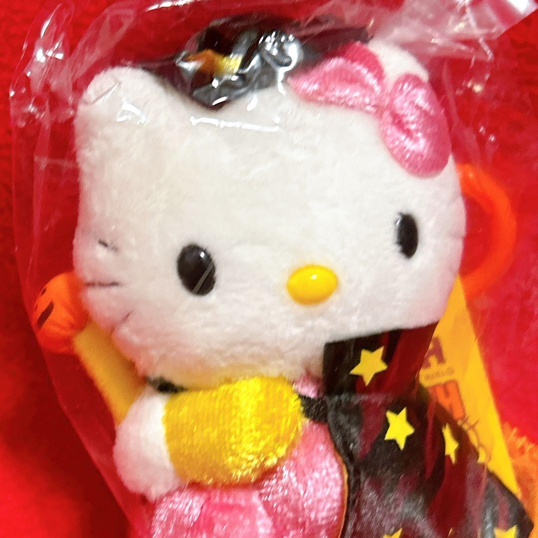 当時物 ハローキティ ハロウィン 魔女 マスコットぬいぐるみ ウィッチ 2005