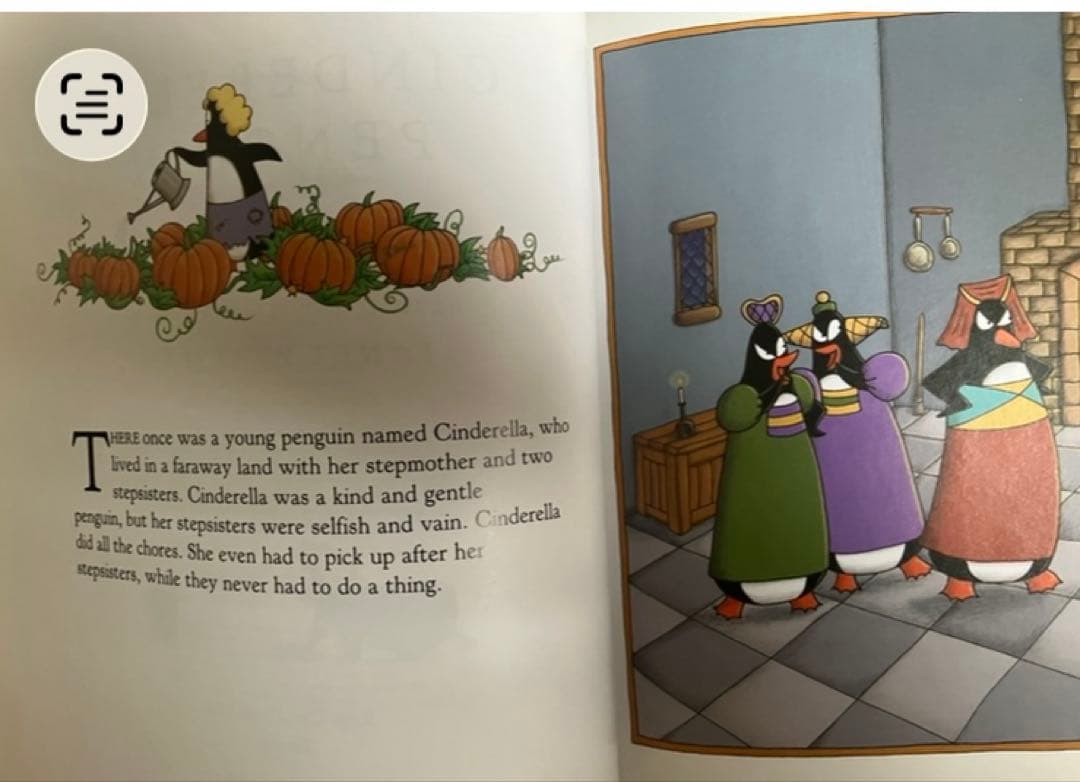 Cinderella Penguin（英語版）／ペンギンシンデレラ（英訳絵本）