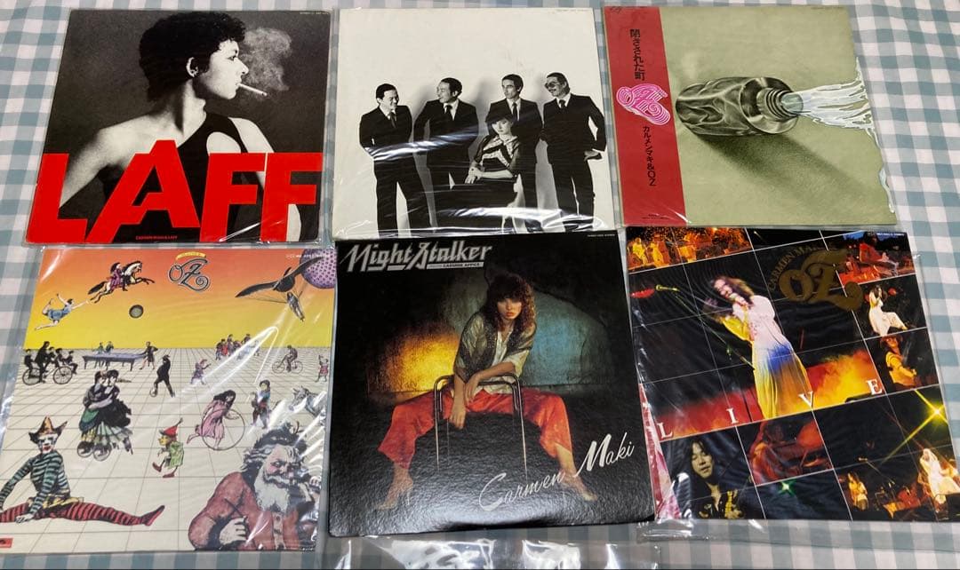 レコード６枚セット／カルメンマキ & OZ