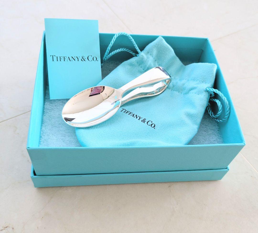 【新品未使用】ティファニー　Tiffany & Co. ベビースプーン　布袋　箱