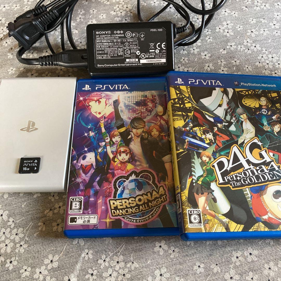 PlayStation Vita TV 本体・ACアダプタ・ソフト2本