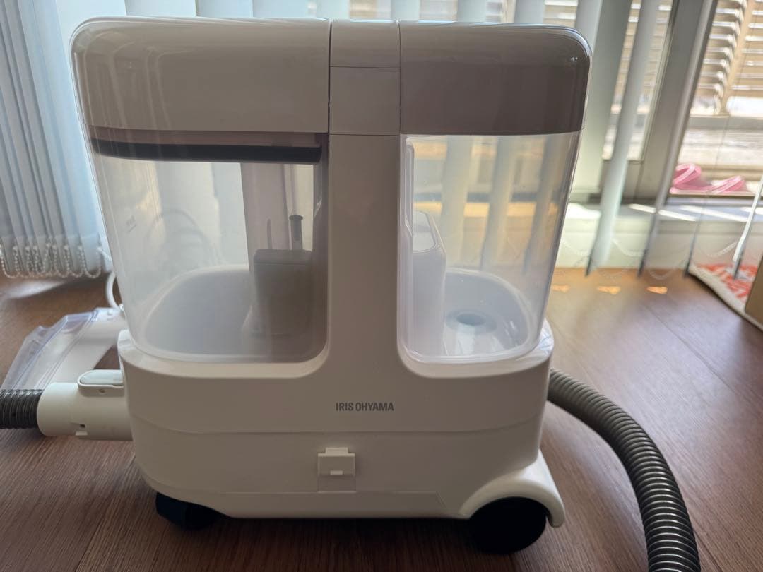 アイリスオーヤマ 大容量リンサークリーナー グレーホワイト RNS-P1600