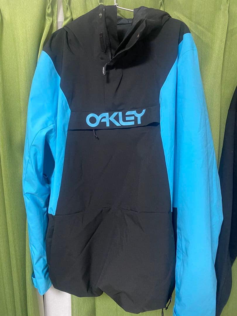 OAKLEY スノーボードウェア Lサイズ ブラック/ブルー