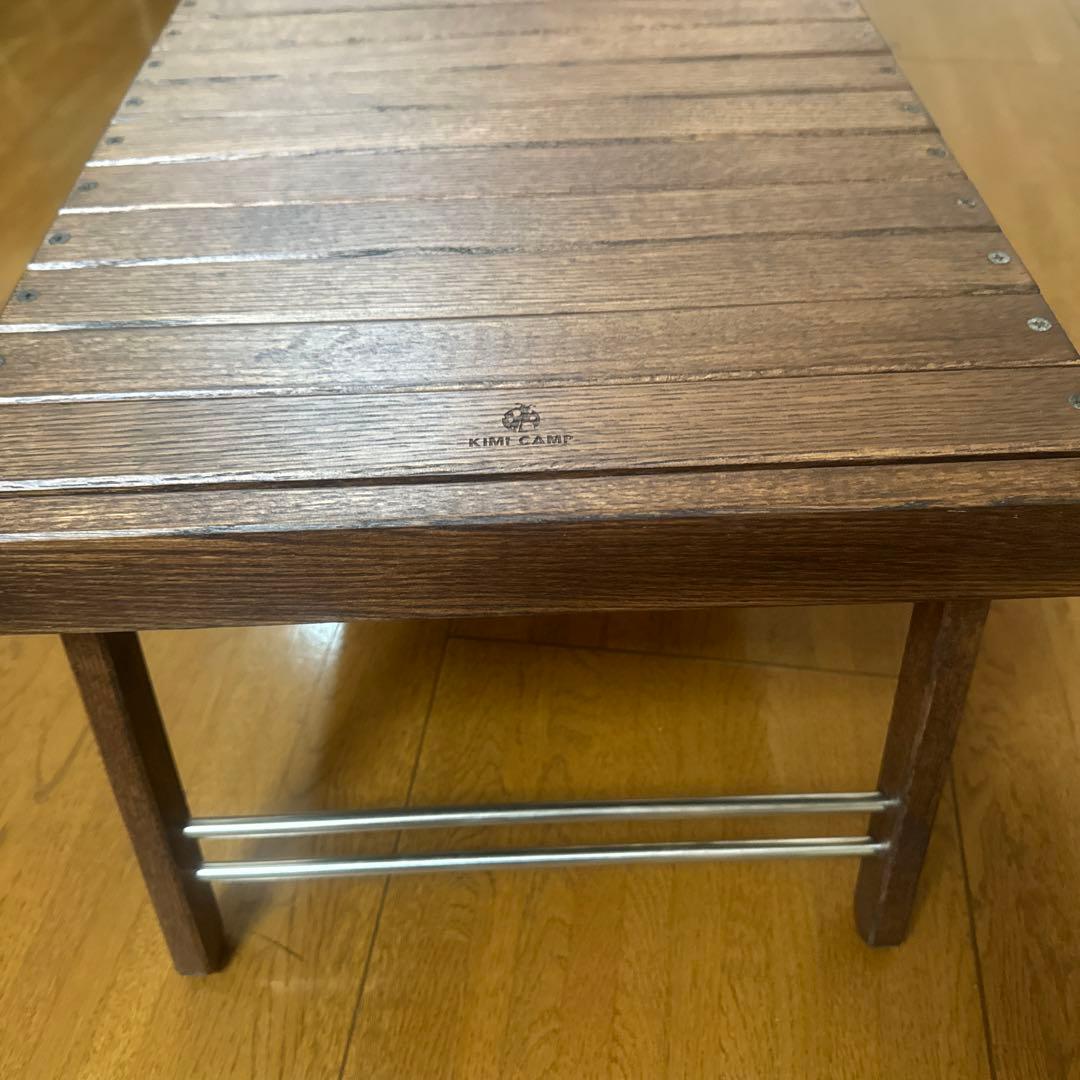 kimicamp KIMI CABIN 木製アウトドアテーブル　Kimiキャンプ