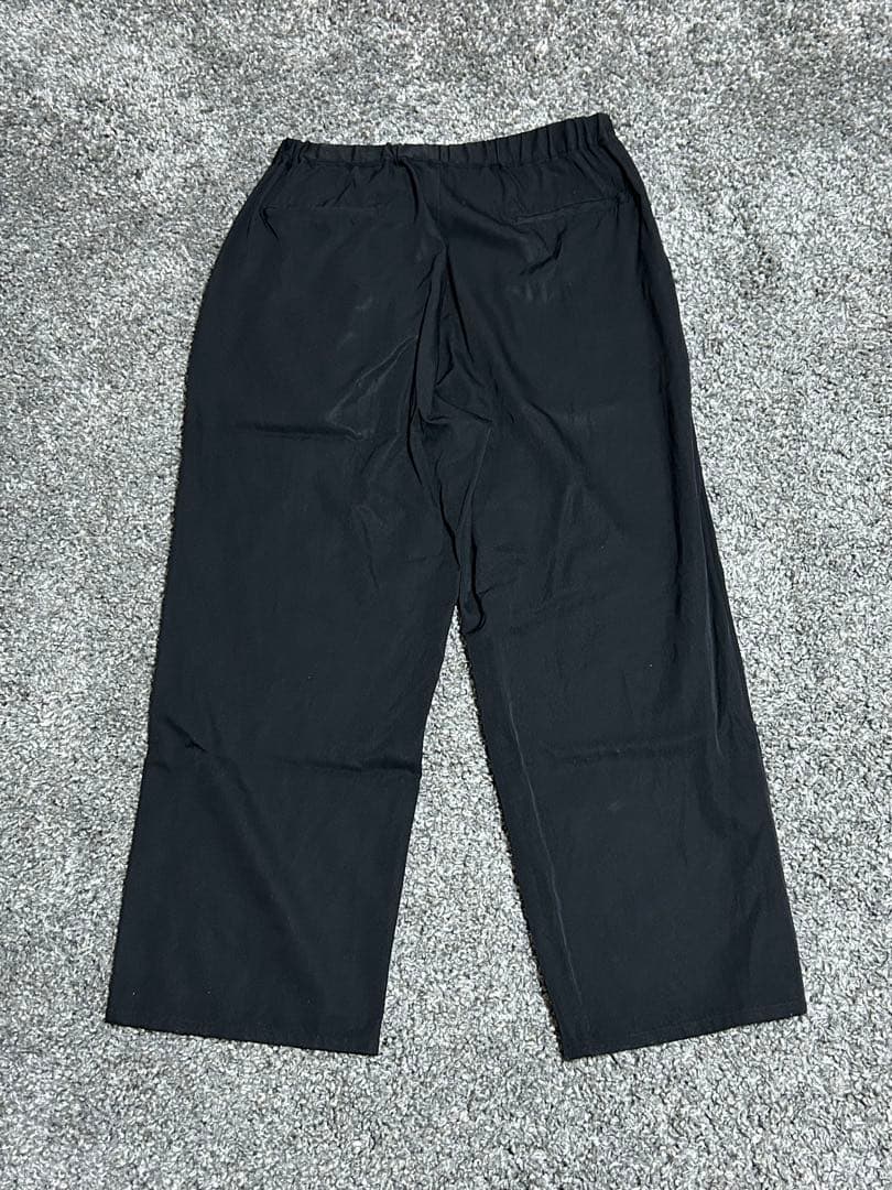 パンツ GraphpaperScale Off Wool Wide Chef Pants