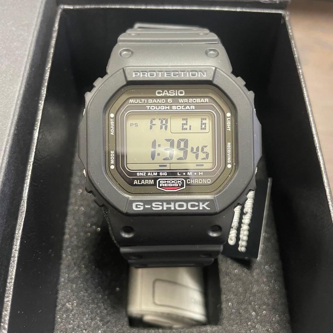 【美品】G-SHOCK GW-5000U-1JF 電波タフソーラー