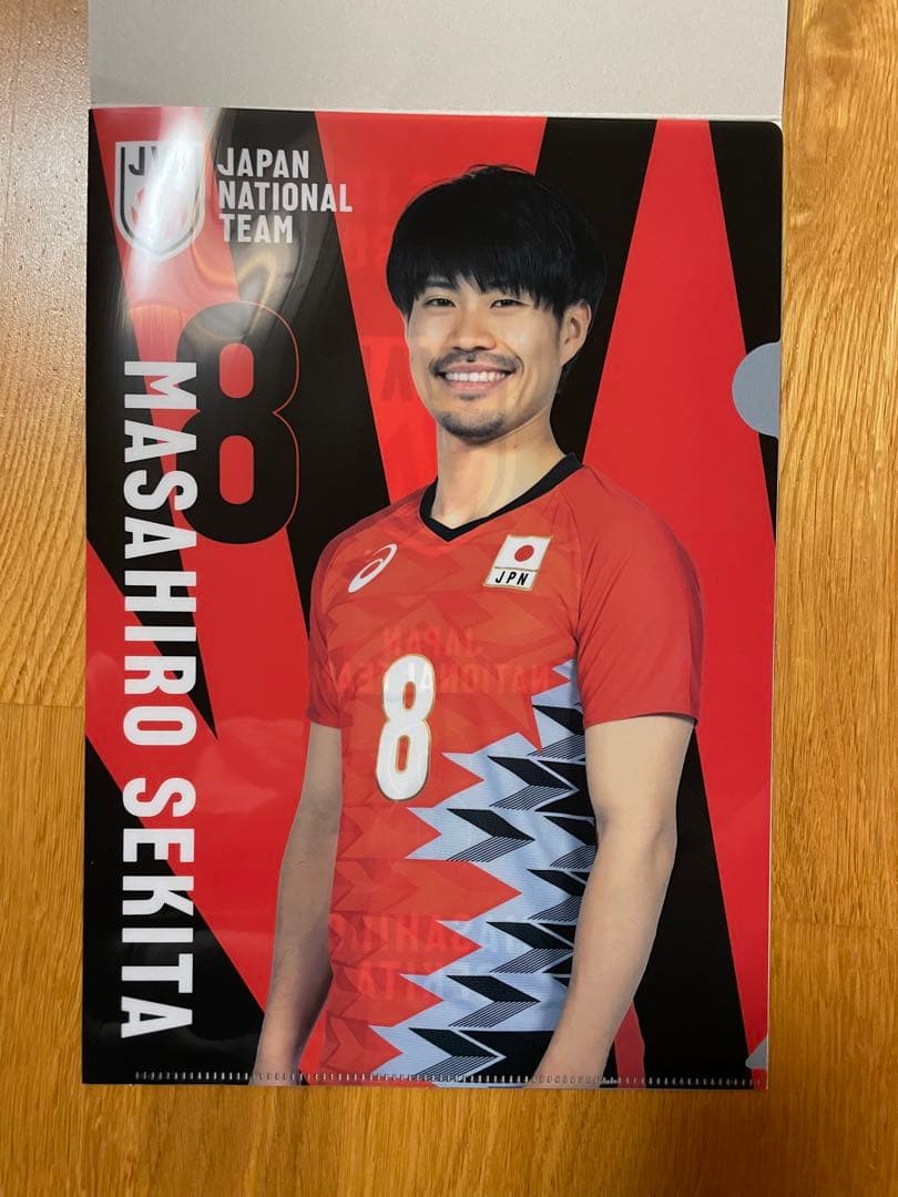 バレーボール男子日本代表クリアファイルコレクション 12枚組
