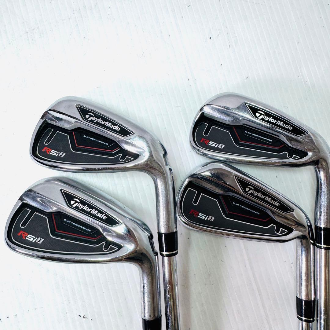 【美品】テイラーメイド　アイアン　セットRSi1 FLEX S 右 4本
