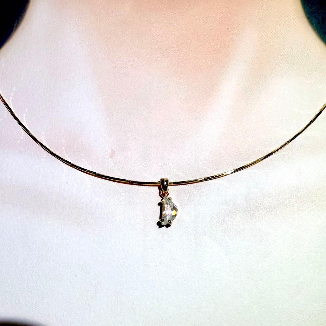 k18gp レインボームーンストーン　マダガスカル産　ペンダントトップ　月