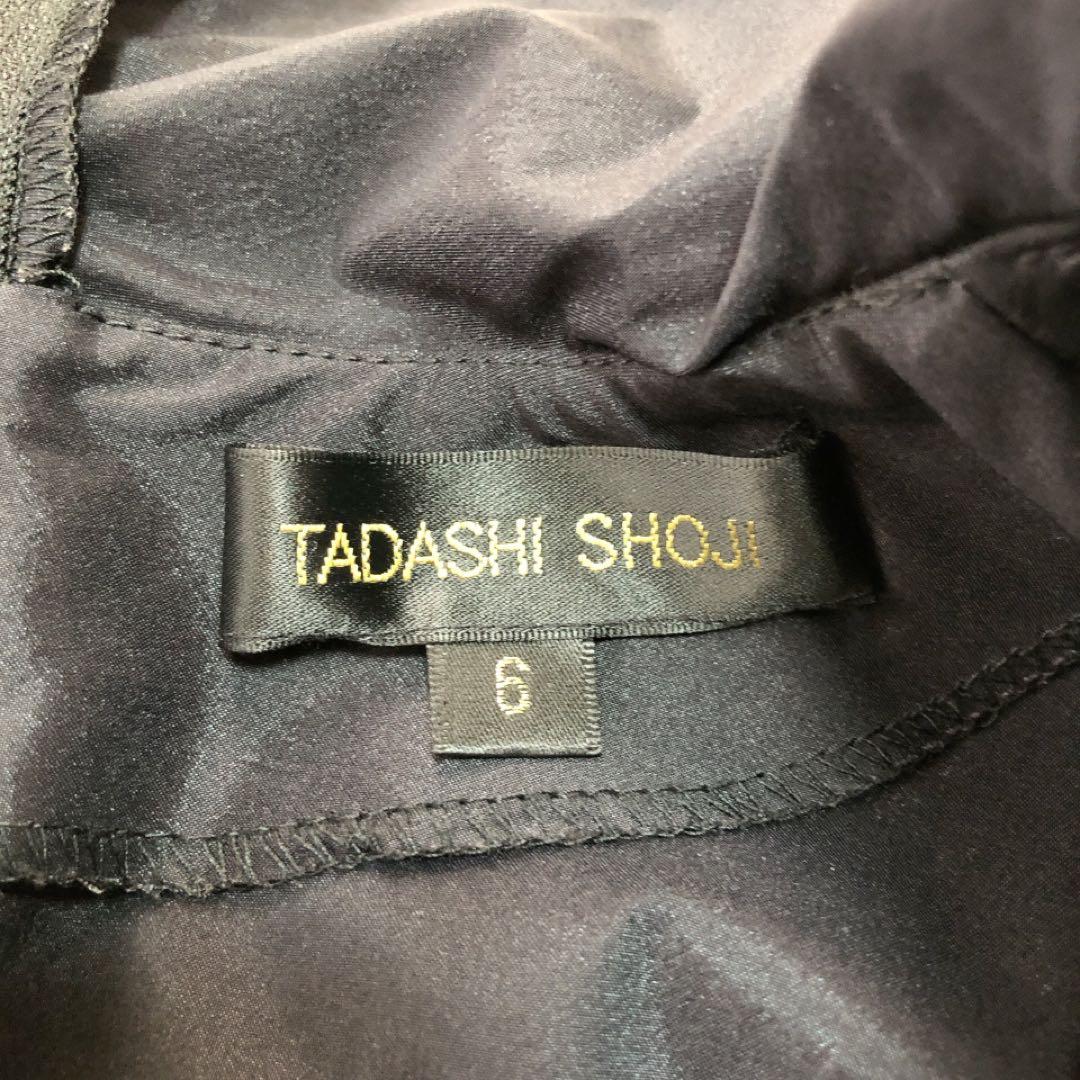 タダシショージ*フリルブラウス　長袖　スタンドカラー　ブラック　6