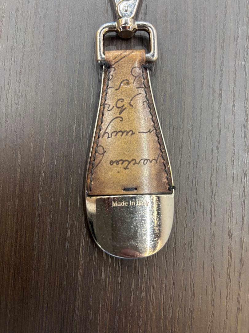 Berluti レザーキーホルダー Made in Italy