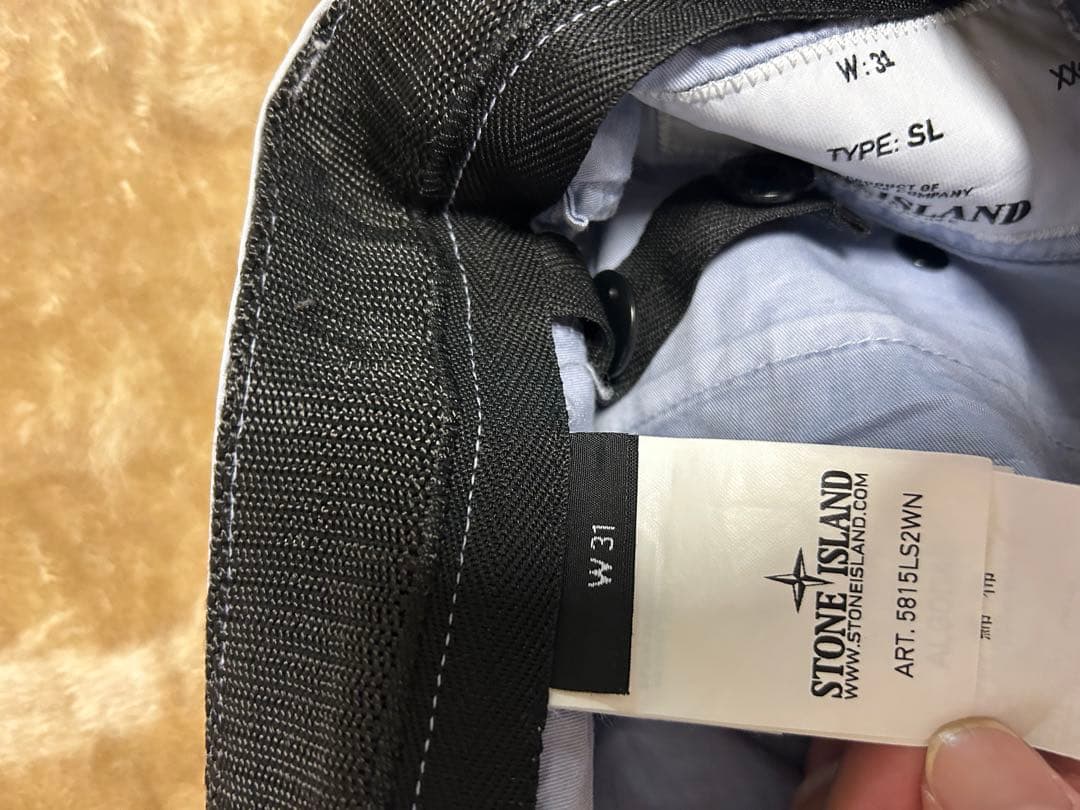 STONE  ハーフパンツ ウォッシュ加工　ブルー