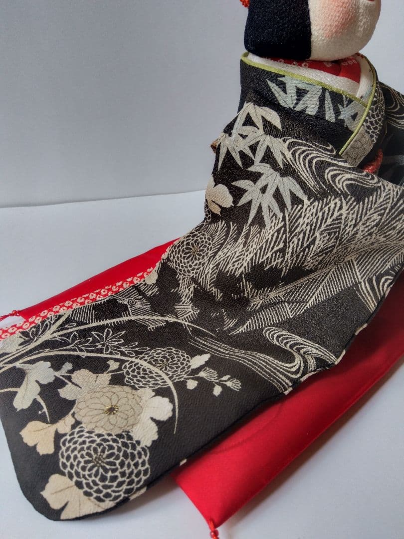 千風様ご確認用　創作人形　お福さん　留袖　ちりめん細工 縁起物