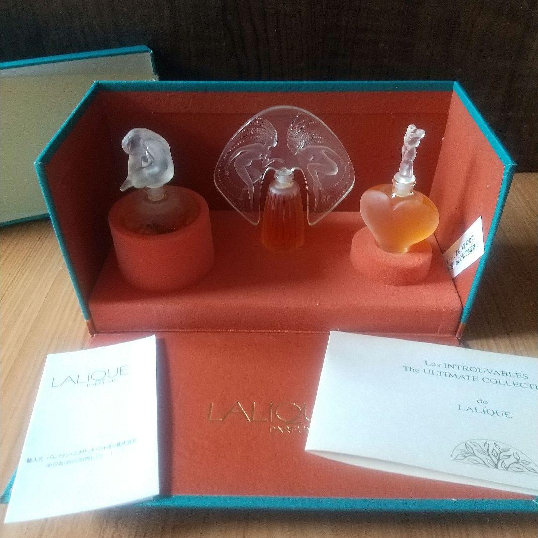 ラリック LALIQUE ミニチュア香水セット オンディーヌ