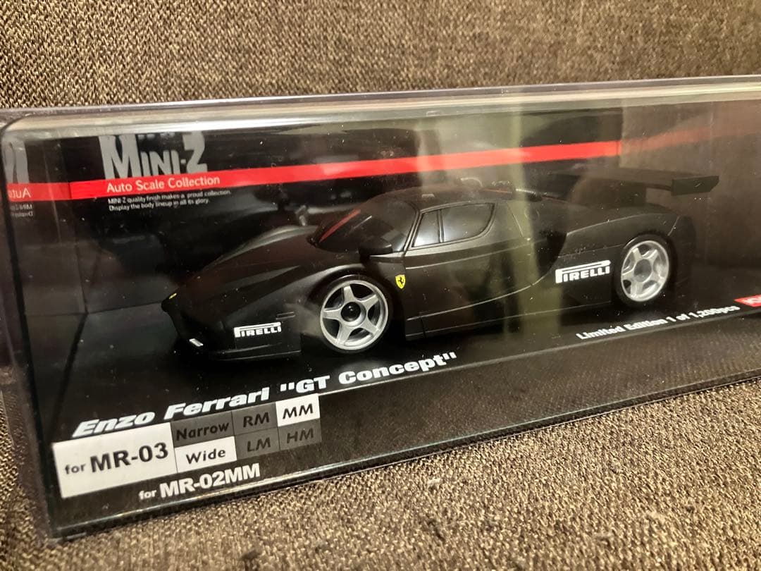 京商 ミニッツ エンツォ フェラーリ GT コンセプト マットブラック