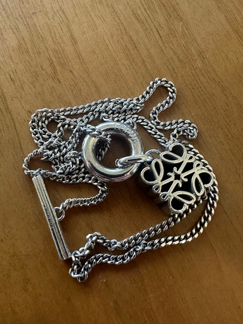 ロエベ　LOEWE ネックレス　シルバー925