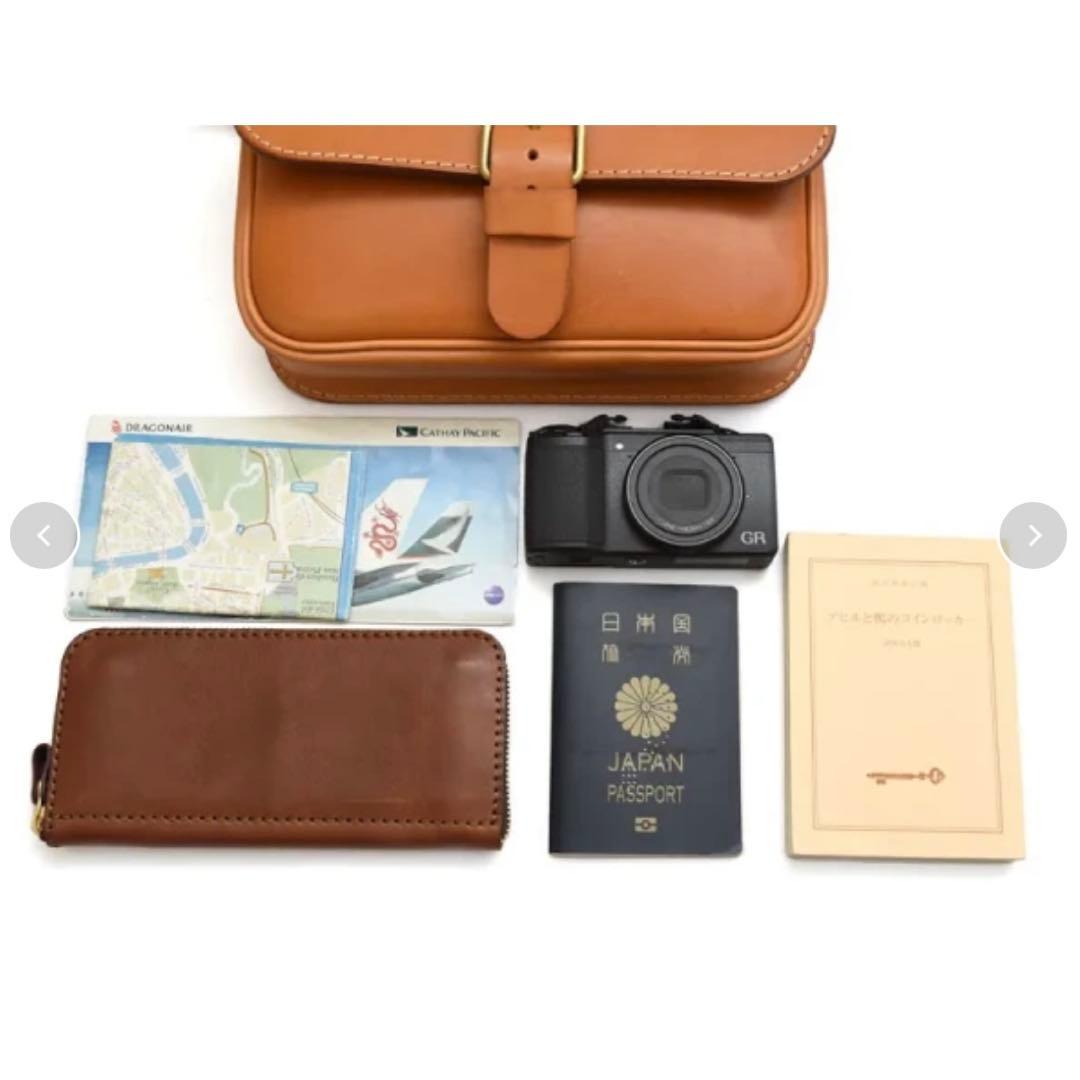 HERZ 一本ベルトのクラシックボディバッグ（F-4)