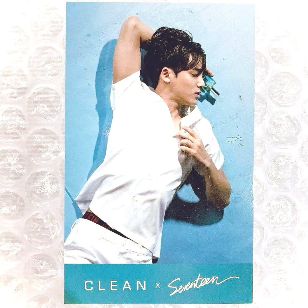 貴重 本物 SEVENTEEN CLEAN ミンギュ トレカ クリーン セブチ