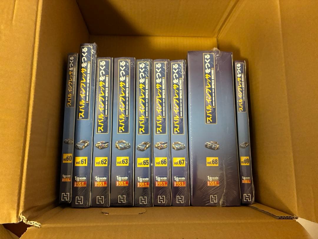 【未開封】アシェット 週刊スバル インプレッサをつくる