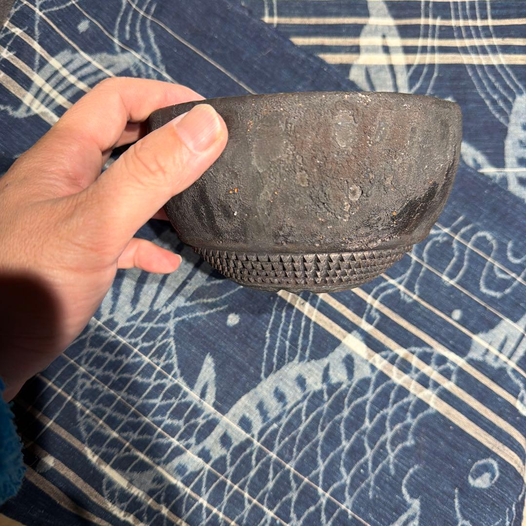 細川 政己 spicy gem コラボ鉢　yellgreen 希少　中古