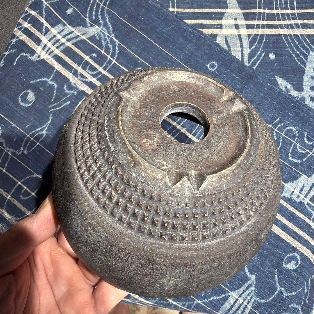 細川 政己 spicy gem コラボ鉢　yellgreen 希少　中古