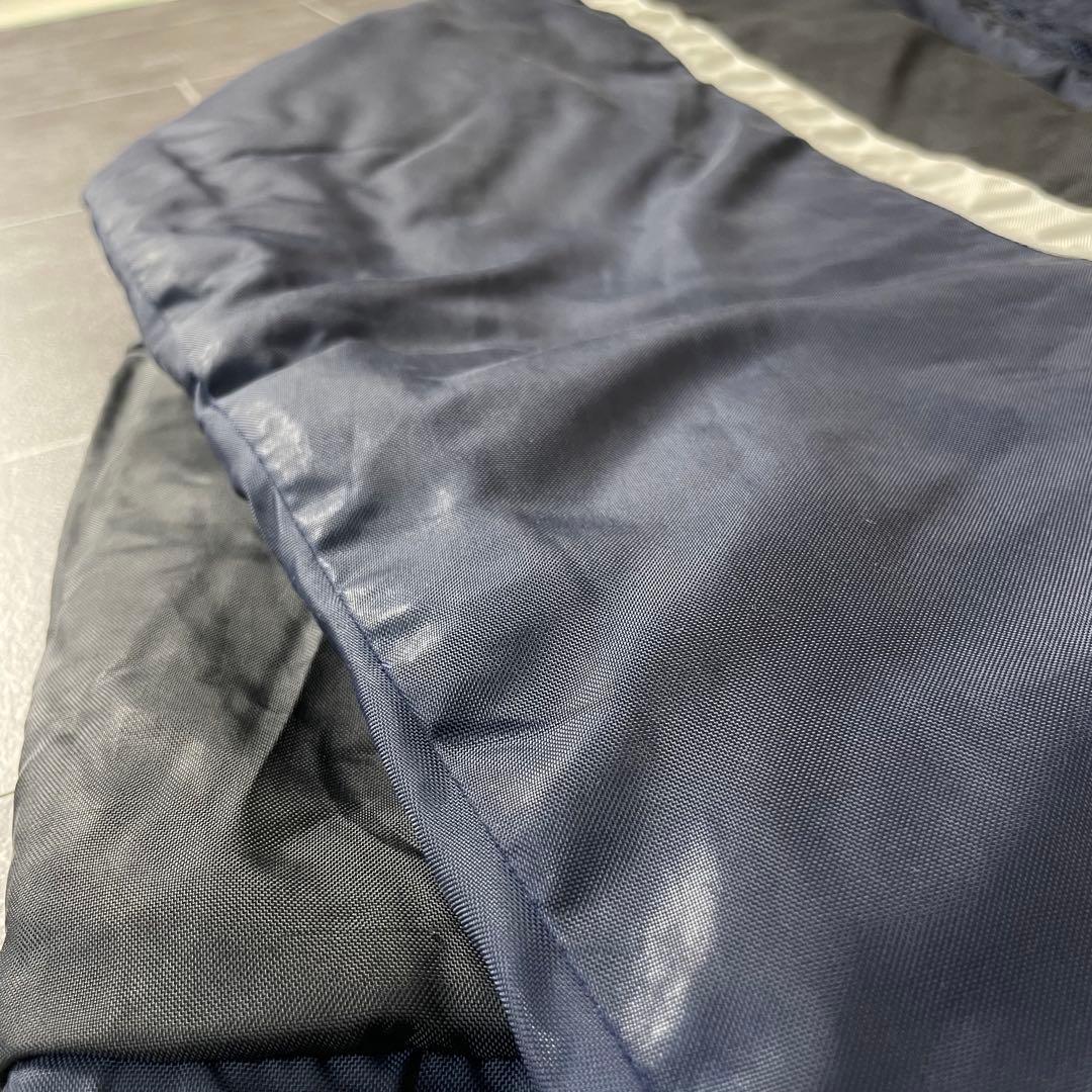 90-00s Nike ナイキ オールド 中綿 ナイロンジャケット ネイビーM