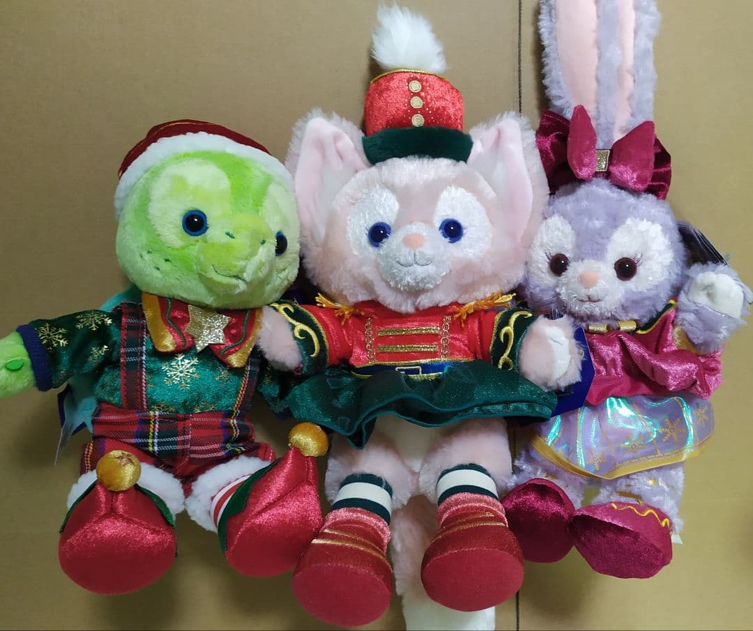 クリスマスSSぬいぐるみ３つセット☆未使用です☆