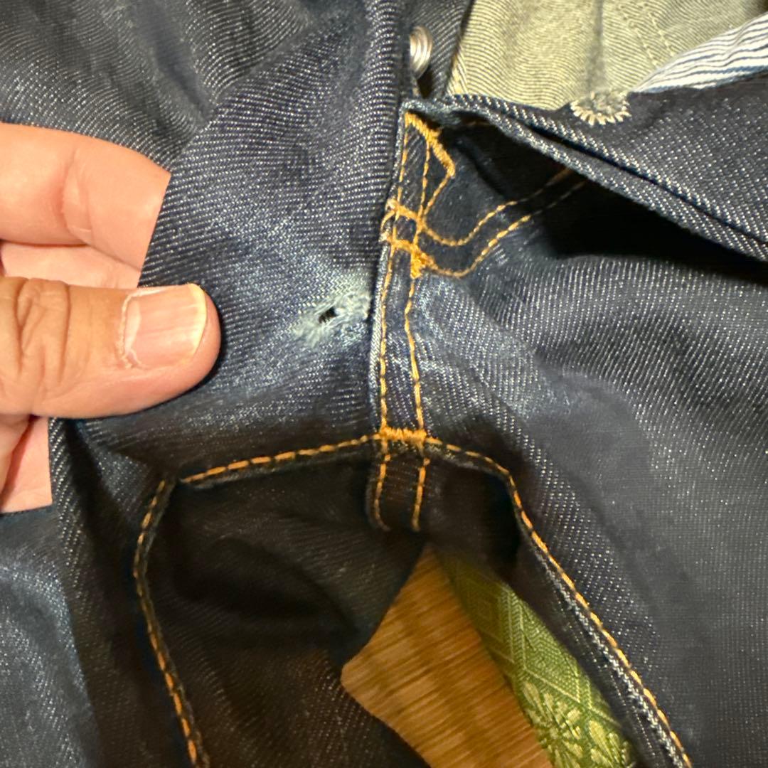 JACOB COHEN デニムジーンズ ボタンフライ 34 PW620注意書き