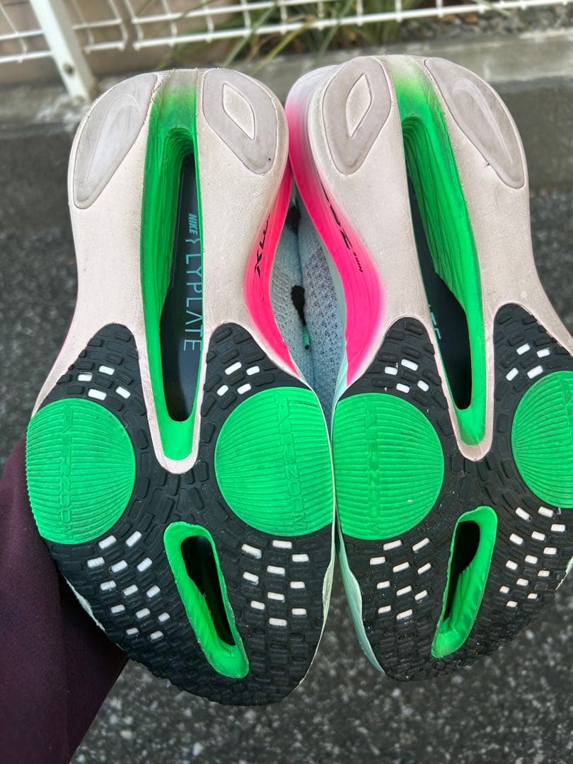 アルファフライ3 サイズ26.5センチ　走行約5〜6㌖