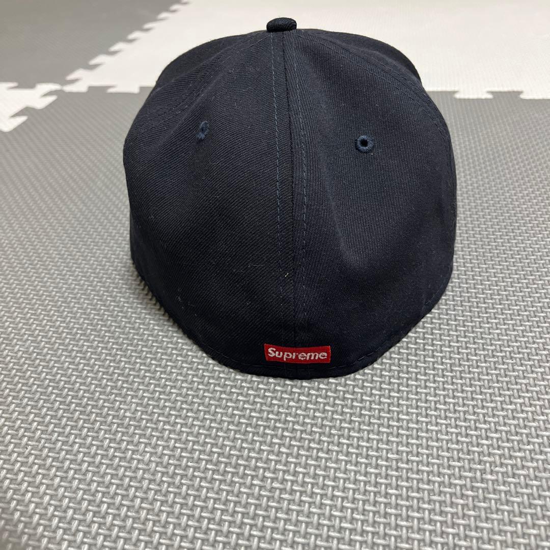 Supreme ネイビー ベースボールキャップ