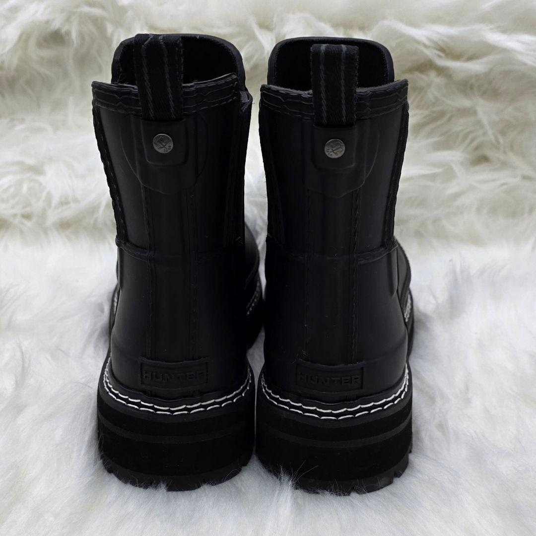 ✨未使用✨HUNTER ハンター サイド ゴア ショート レインブーツ 24cm