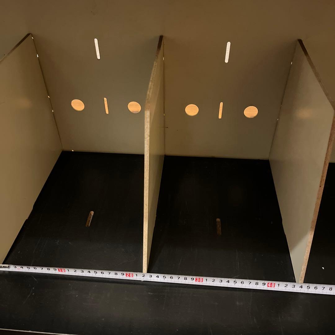 ヴィンテージレコード棚　オーディオ棚