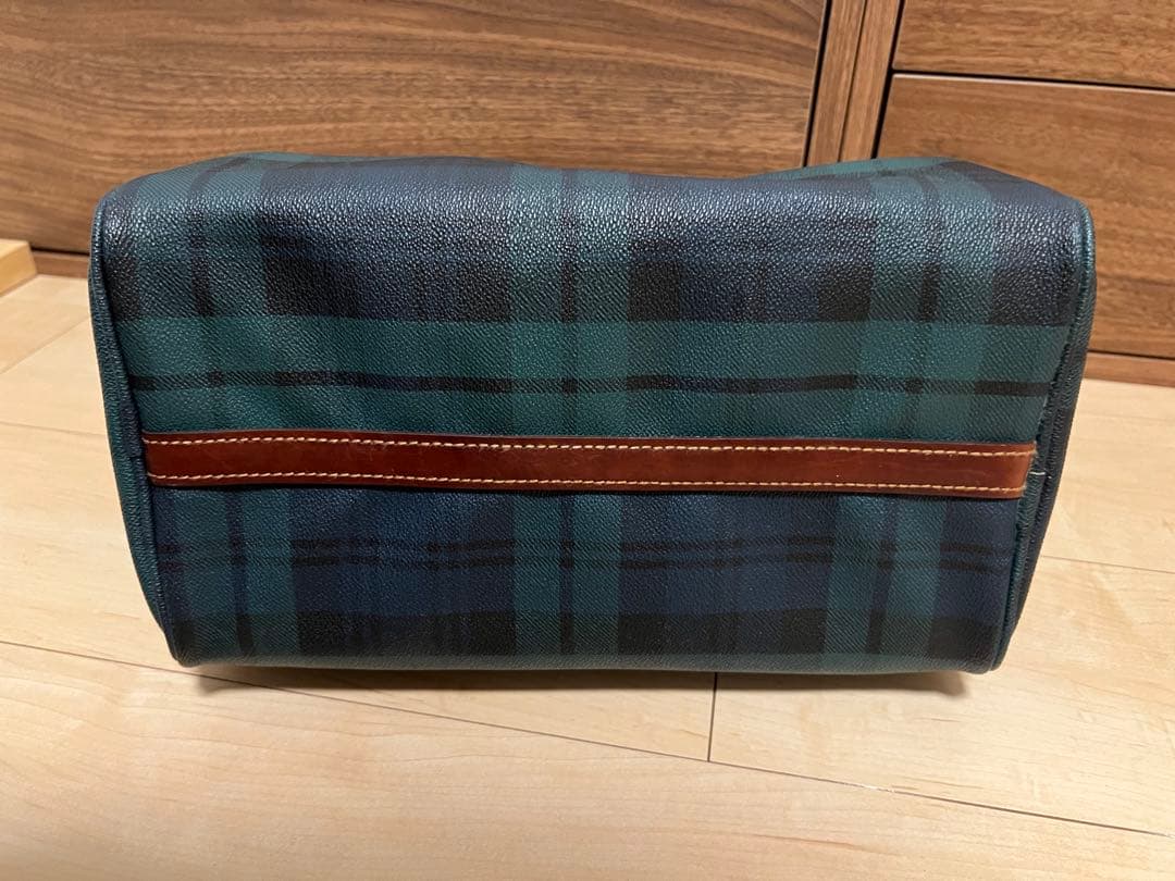 Ralph Lauren チェック柄 ミニボストンバッグ ポーチセット