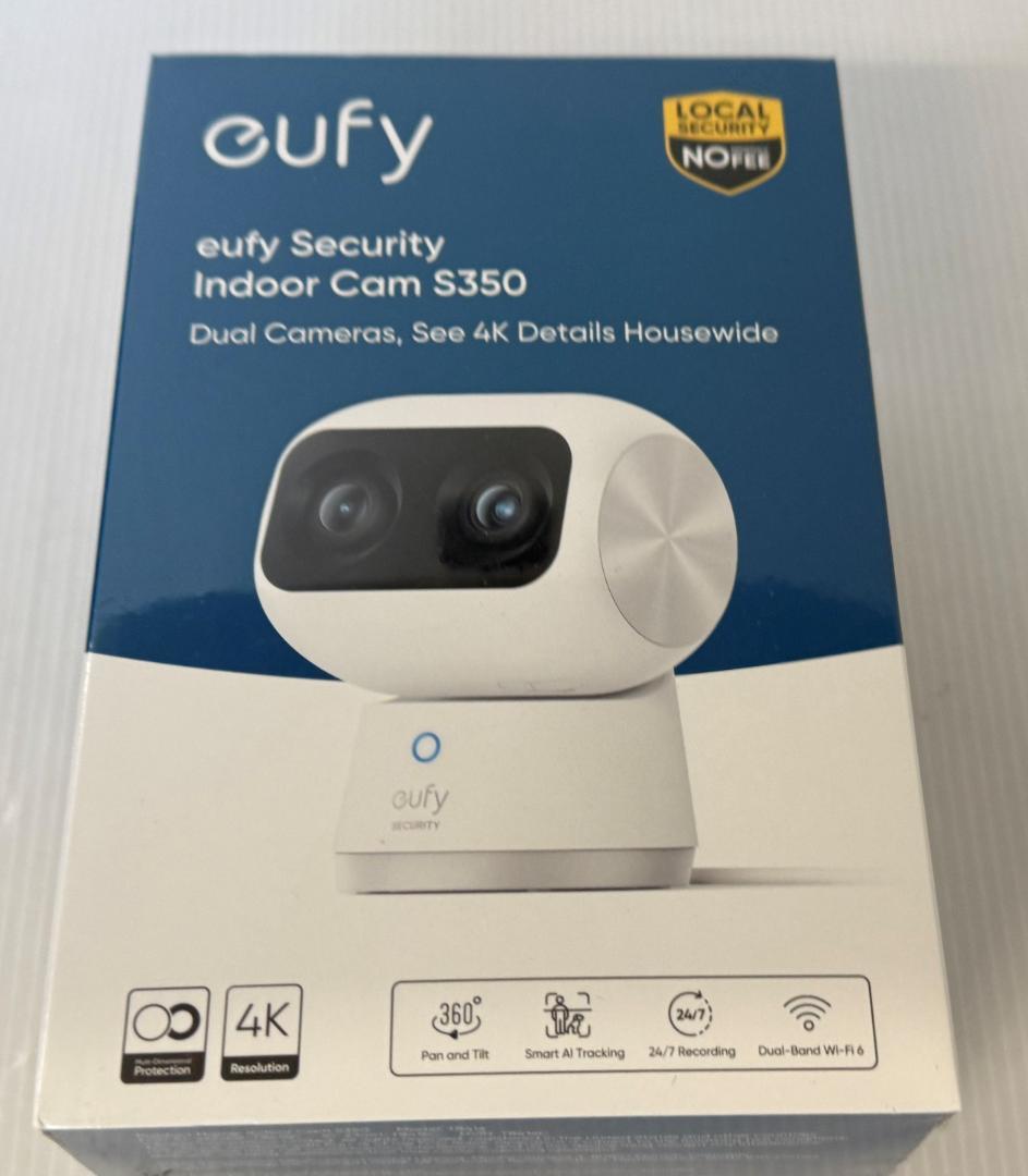 Anker Eufy セキュリティカメラ インドアカメラ S350 Wi-Fi