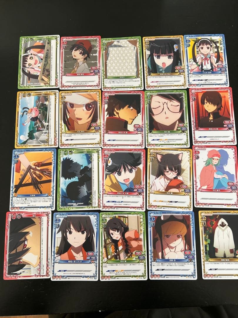 プレシャスメモリーズ 化物語 戦場ヶ原ひたぎ 銀サイン入り　計６０枚