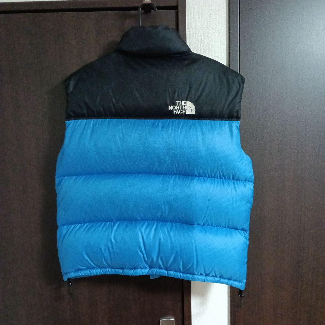 THE NORTH FACE ダウンベスト 青・黒