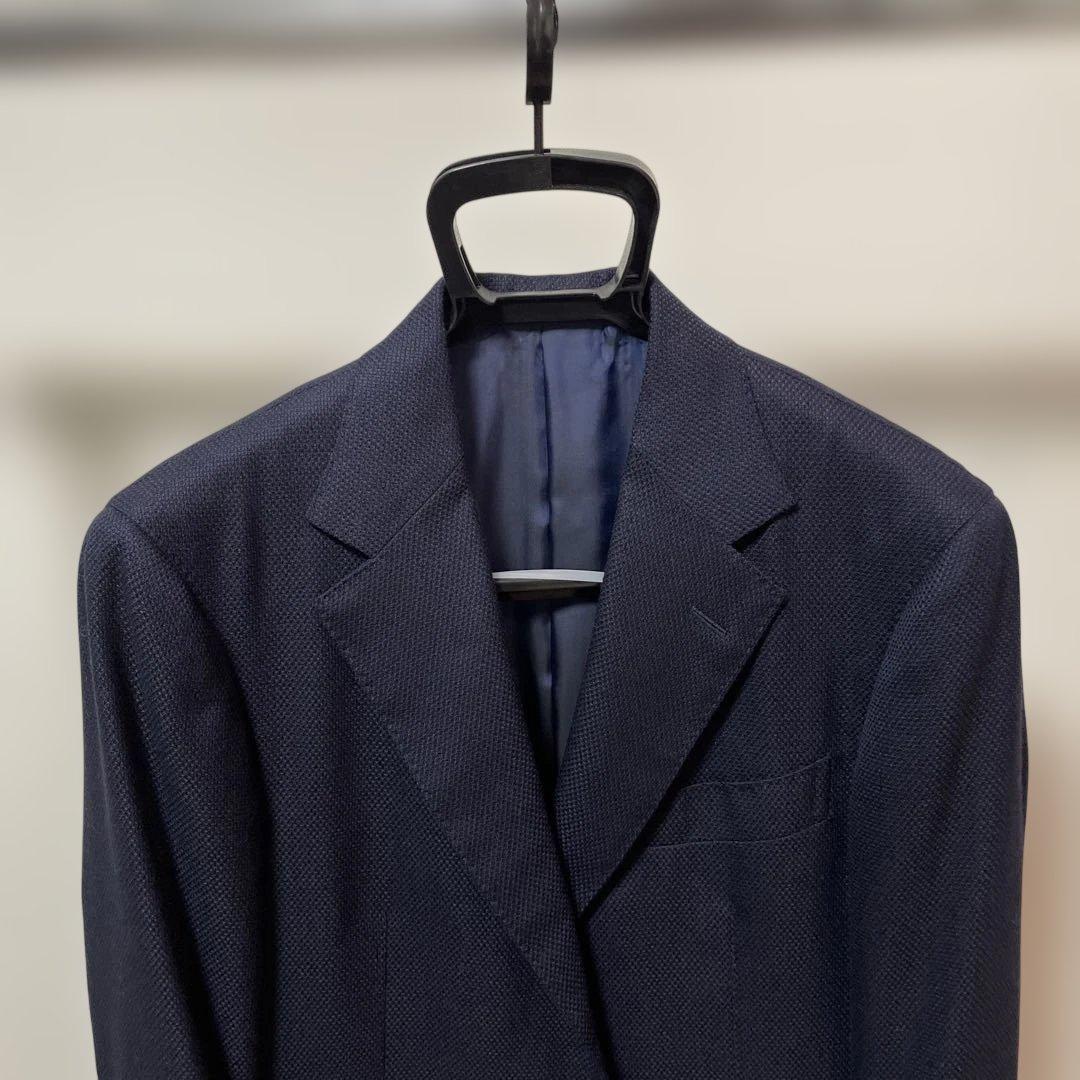 BEAMS F ネイビージャケット パッチポケット サイズ46 美品