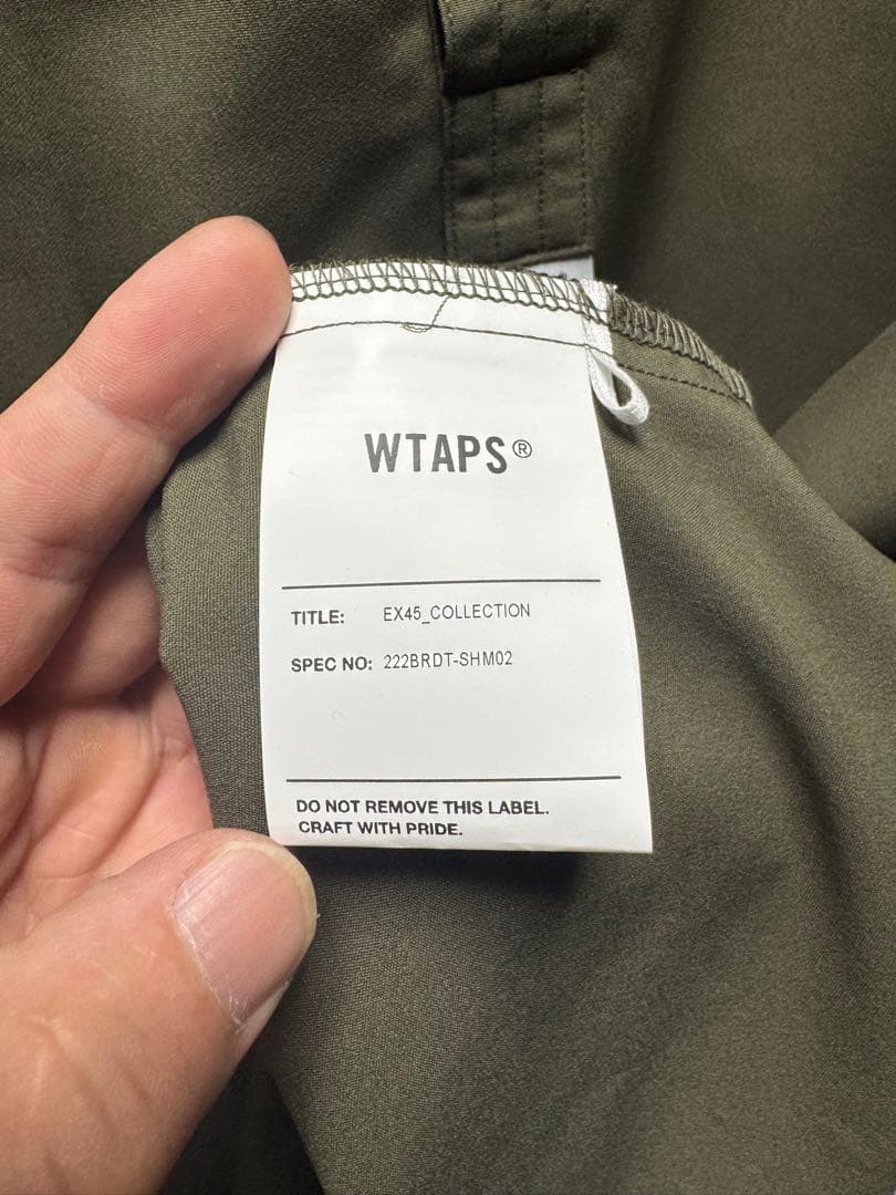 WTAPS フード付きジャケット サイズX 02 オリーブ