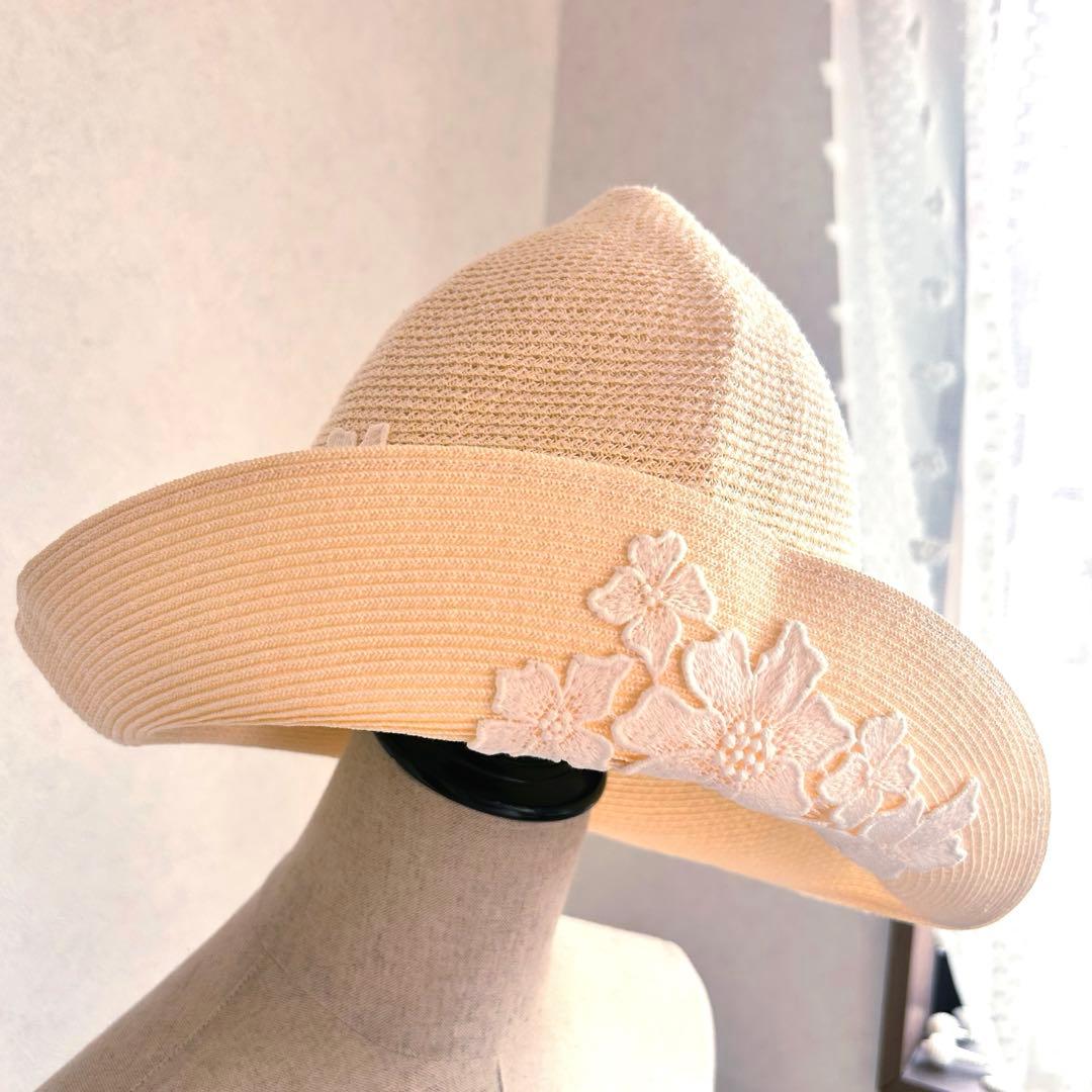 希少！未使用品　Athena New York ハット　フラワー　レース