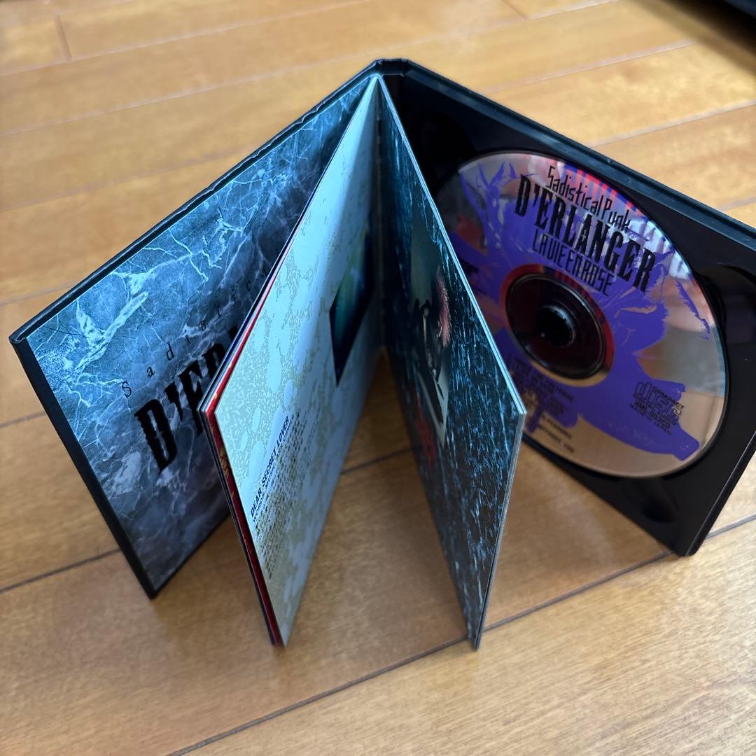 D'ERLANGER LA VIE EN ROSE CD(初回プレス盤)