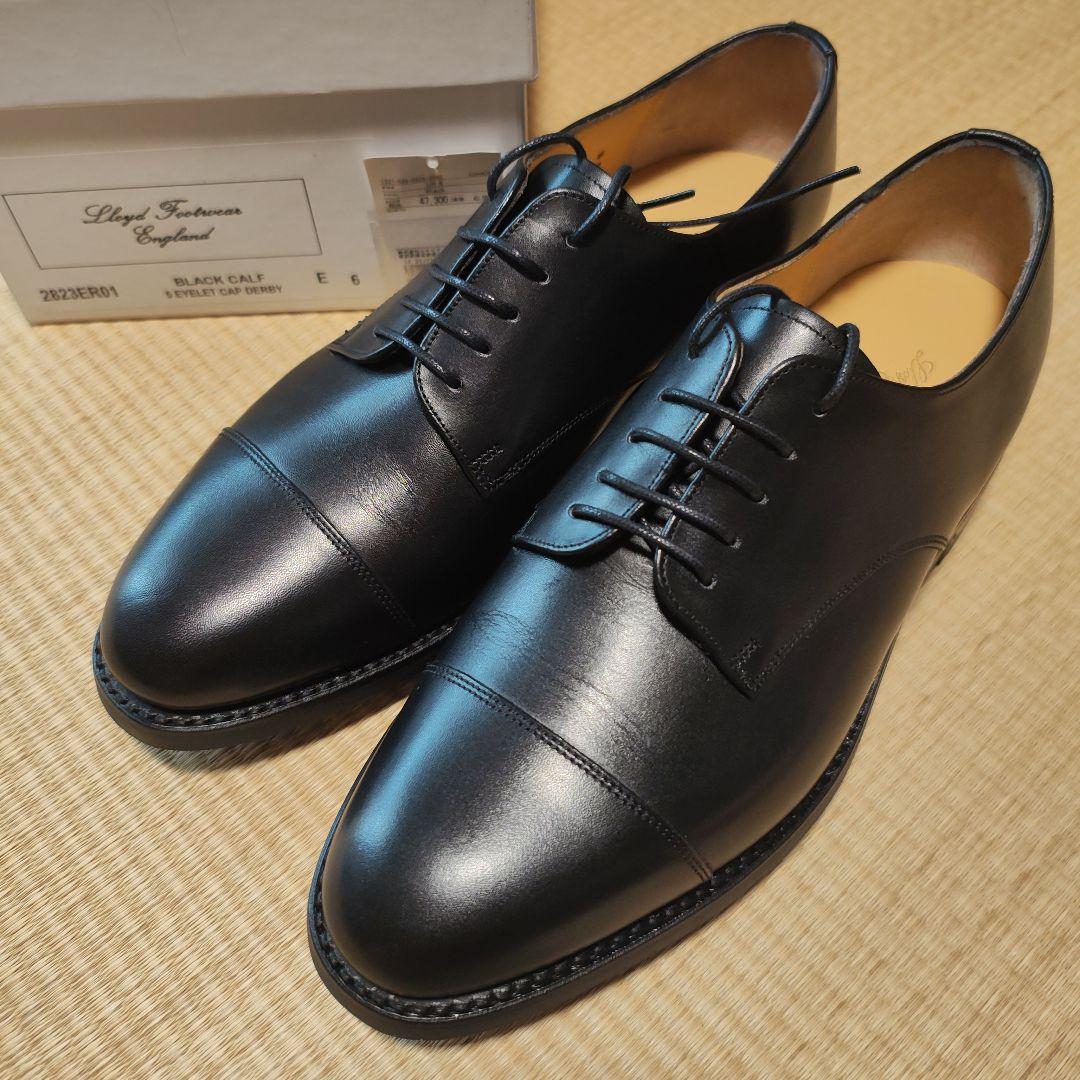 【新品】Lloyd Footwear 6E Dainite BLACK CALF