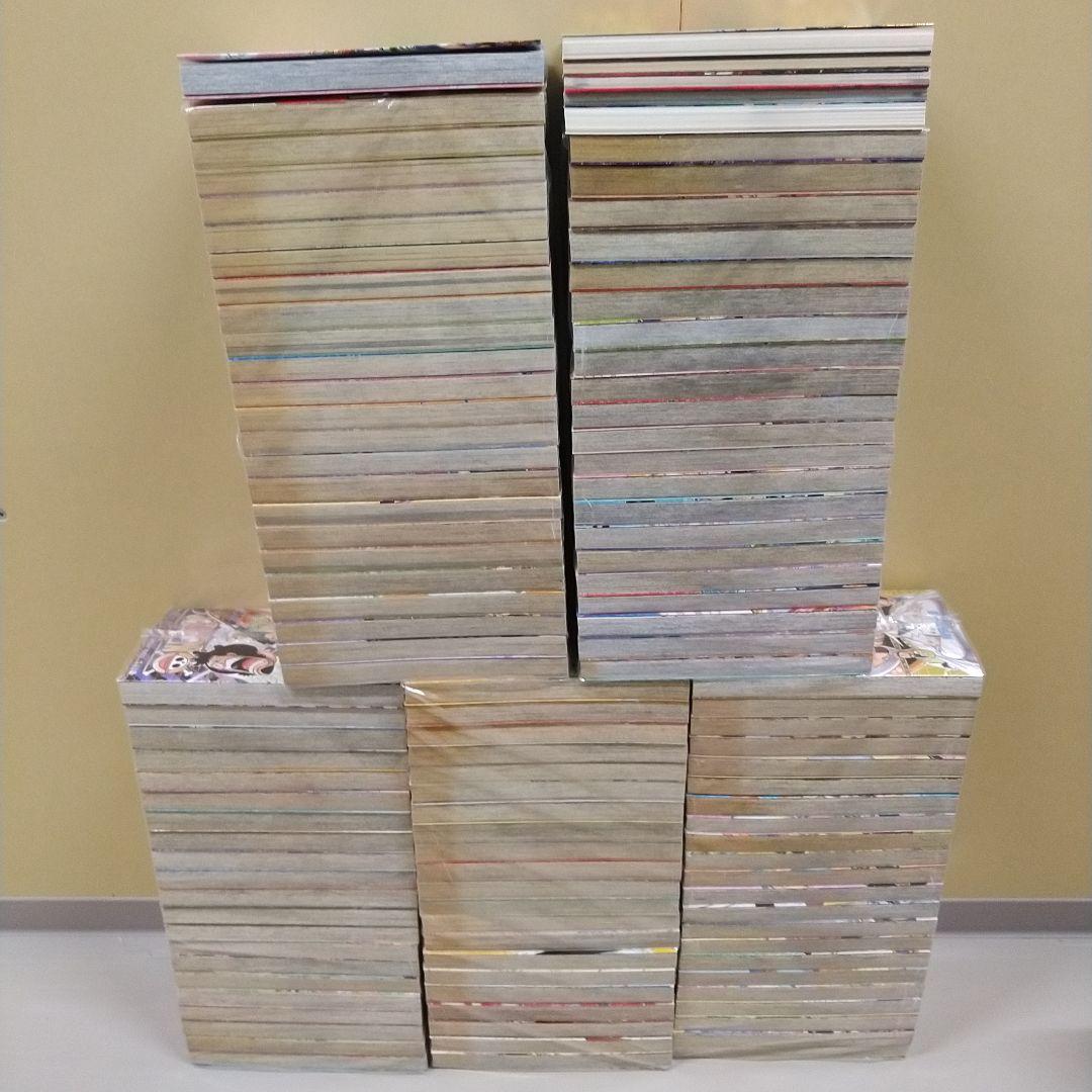 ワンピース　全巻　109卷(初版本78冊)＋関連本5冊