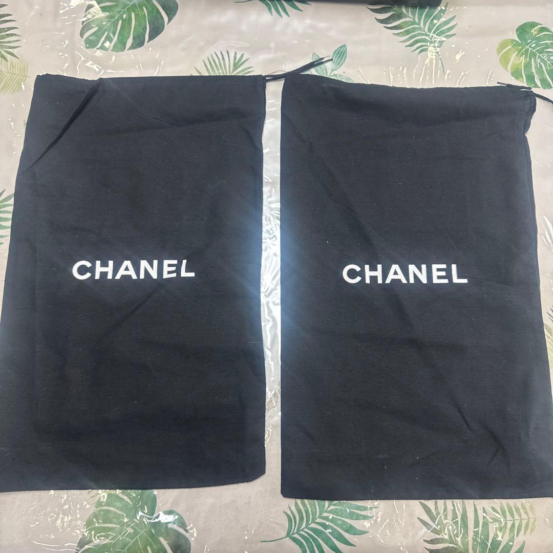 【正規品】希少 ラメ CHANEL 長靴 ブラック カメリア シャネル 38