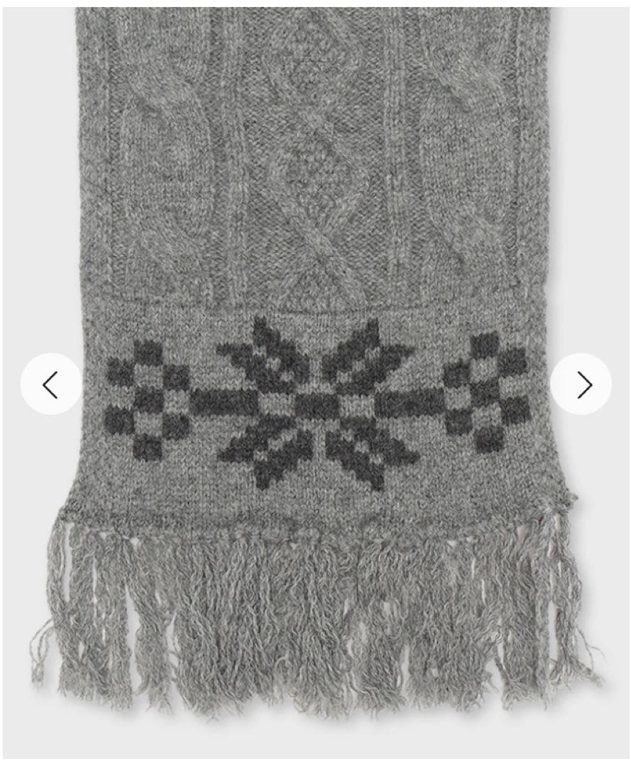 HUNTING WORLD 新品未使用ラムウールマフラー＋ニットキャップセット