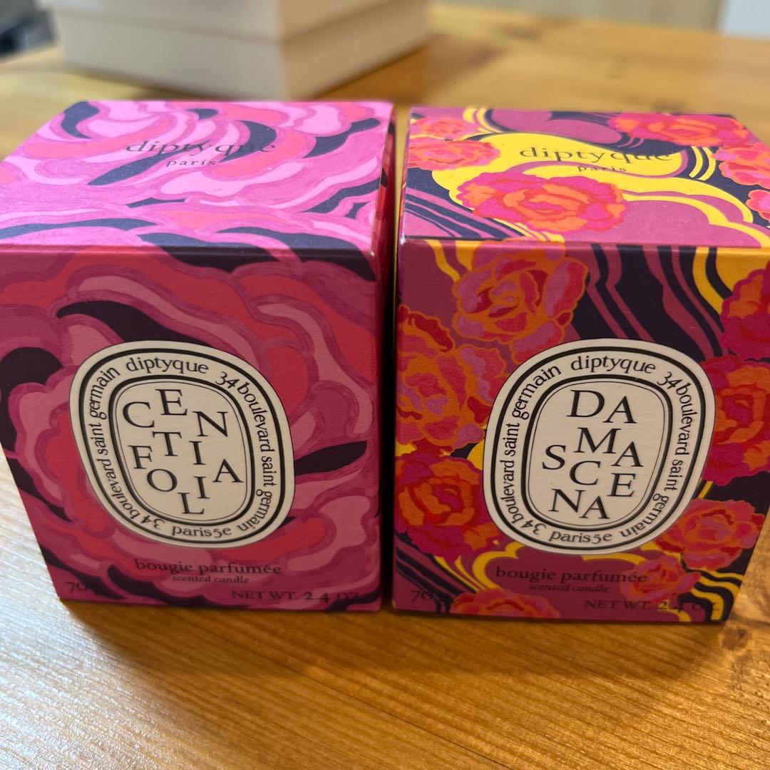 ディプティック ミニキャンドルセット バレンタイン限定 ローズコレクション
