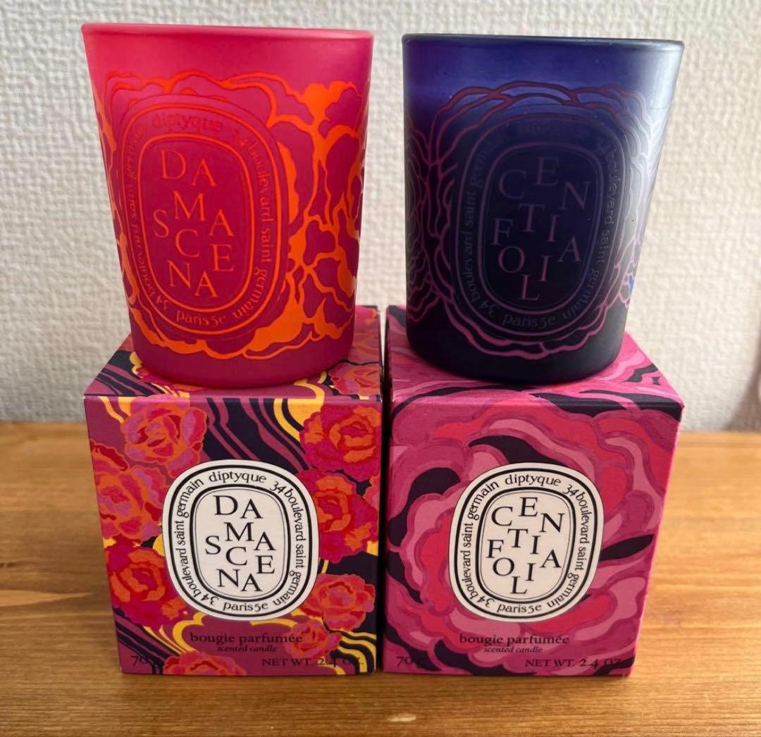 ディプティック ミニキャンドルセット バレンタイン限定 ローズコレクション