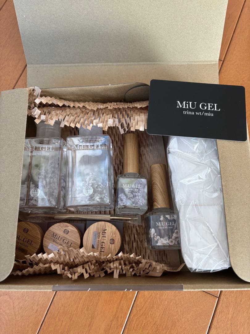 MiU GEL ネイルケアセット niconico