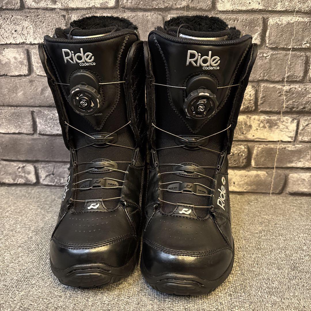 ライド スノーボードシューズ レディース オールブラック 24cm