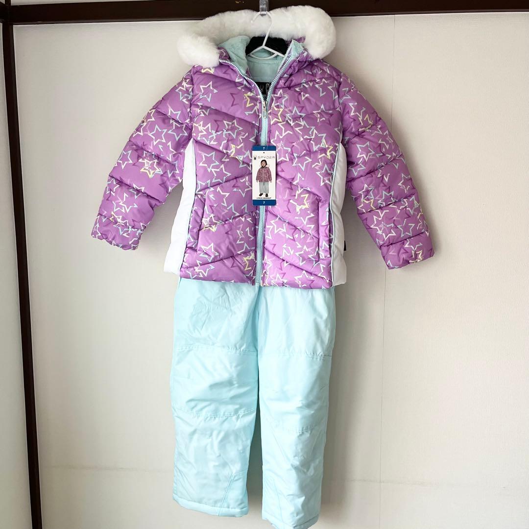 2点 スキーウェア 上下セット コストコ SPYDER 120 新品