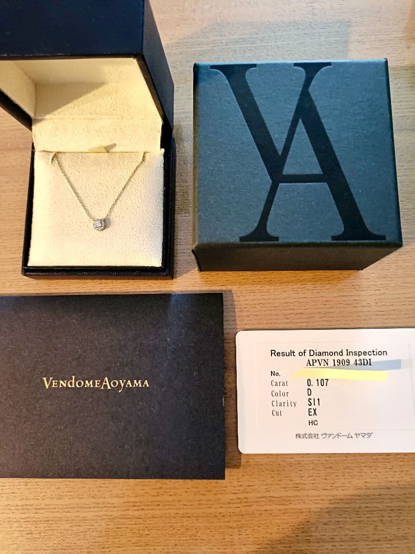 新品磨き済み♡ヴァンドーム青山グレースネックレス